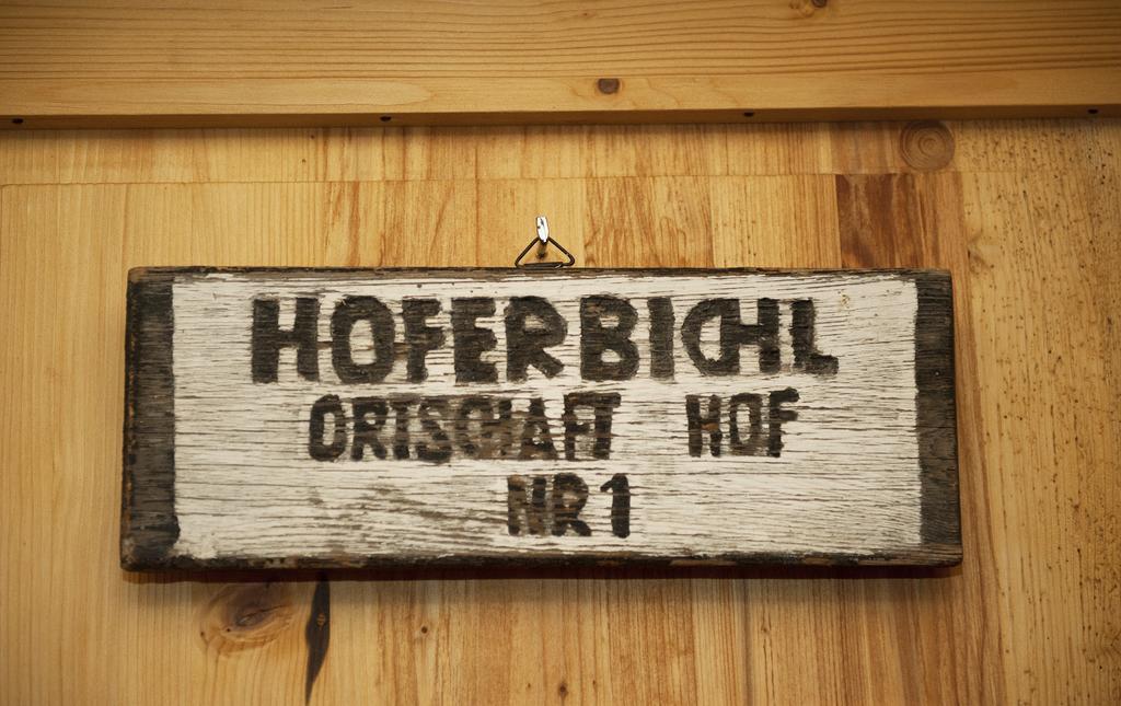 Hoferbichlgut Lejlighed Saalfelden Eksteriør billede